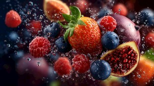 缤纷多汁浆果梦幻集合