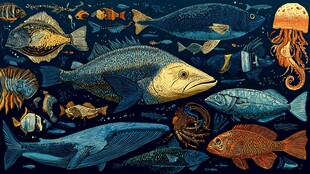 海洋生物大集合