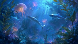 梦幻海底世界的奇妙景象