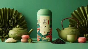 青雅茶韵 精致茶具与茶罐