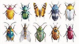 多彩昆虫大集合