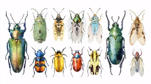 多彩甲虫大集合