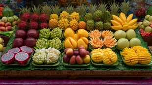 缤纷多彩水果展示