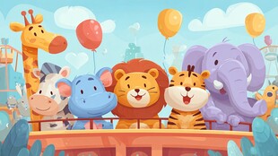 动物们的欢乐游行之旅