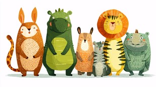 可爱动物大集合