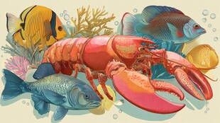 海底生物大集合