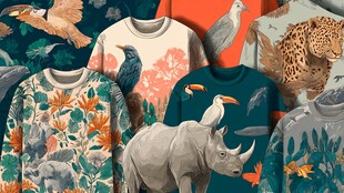 动物图案时尚卫衣集合