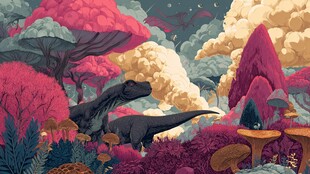 梦幻恐龙奇幻森林场景