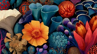 奇幻多彩的微观植物世界