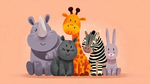 可爱动物大集合