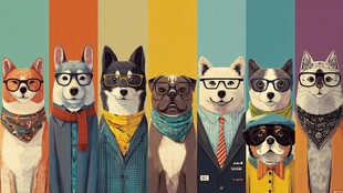 时尚萌宠天团大集合