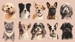 可爱猫狗大集合