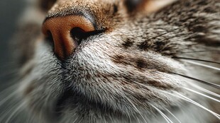 猫咪鼻子特写