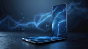 折叠手机炫酷科技展示