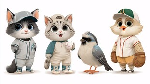 萌宠运动风造型大集合