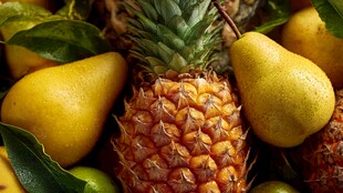 多彩水果组合 清新视觉盛宴