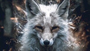 神秘灵狐 尽显奇幻魅力