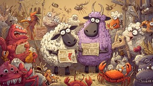 羊与奇异生物的欢乐聚会