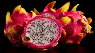 新鲜火龙果 果肉饱满诱人