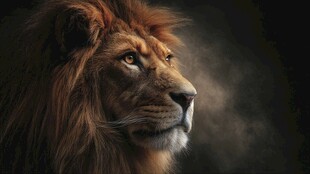 威严雄狮 尽显王者风范