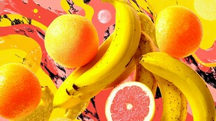 缤纷水果组合 色彩盛宴