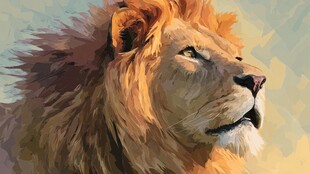 威严雄狮 尽显王者风范