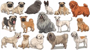 多样萌犬集合