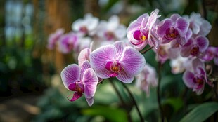 娇艳蝴蝶兰绽放美好瞬间