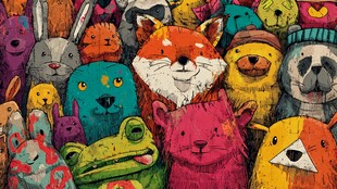 多彩萌趣动物大集合