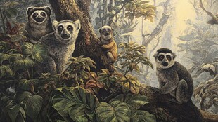 丛林中的狐猴家族