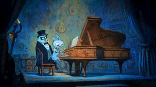 兔子与绅士共奏钢琴时刻