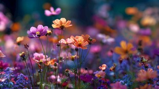 缤纷花海 绽放多彩浪漫