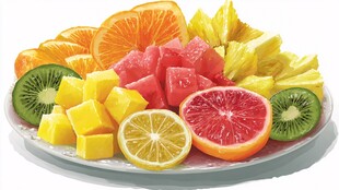 缤纷水果拼盘 开启美味时刻