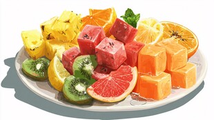 缤纷水果拼盘