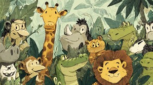 丛林动物大聚会