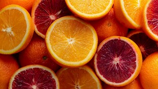 多彩柑橘切片 视觉盛宴