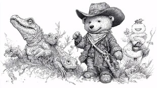 小熊牛仔与奇幻伙伴们