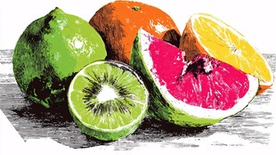 多彩鲜切水果组合