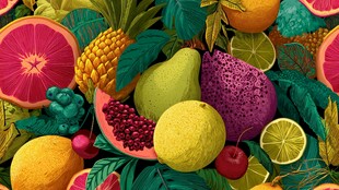 缤纷多彩的水果世界