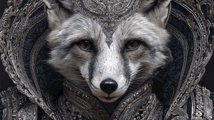 银狐王者 华丽神秘的幻想形象