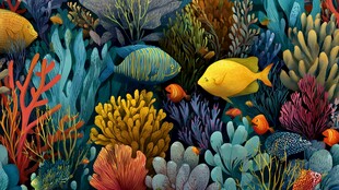 海底缤纷世界 多彩海洋生物