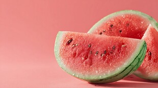 鲜切西瓜 色泽诱人的美味