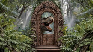 穿越之门 恐龙现身奇幻丛林