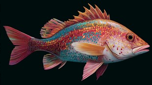 五彩斑斓的美丽海鱼