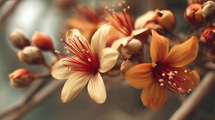 桐花绽放 尽显自然之美