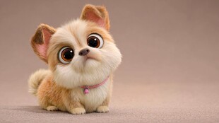 可爱萌宠小狗的治愈瞬间