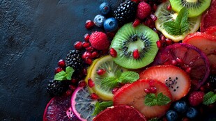 多彩缤纷新鲜水果大集合