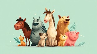 可爱动物大集合