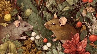 森林中两鼠的秋日奇遇