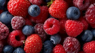 缤纷浆果 色彩与美味交织